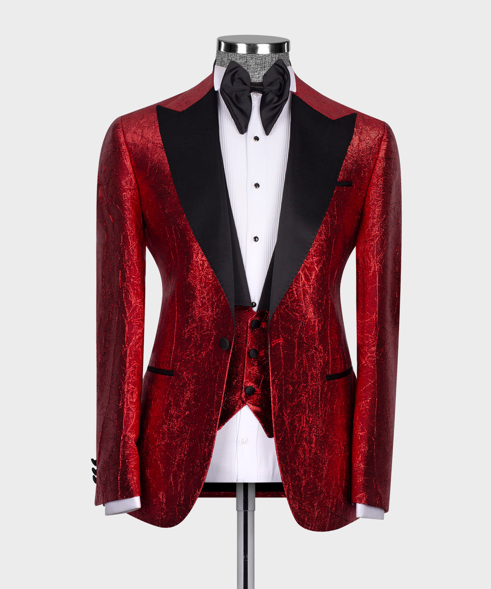 Red Shining Tuxedo – LABERDE